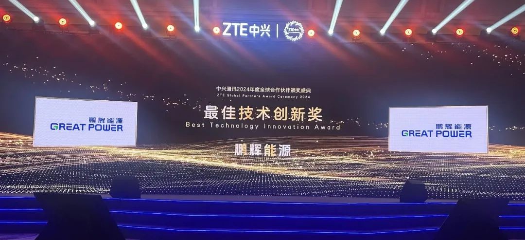 鵬輝能源榮獲中興通訊“最佳技術(shù)創(chuàng)新獎(jiǎng)” | 技術(shù)驅(qū)動(dòng)，聚焦客戶價(jià)值