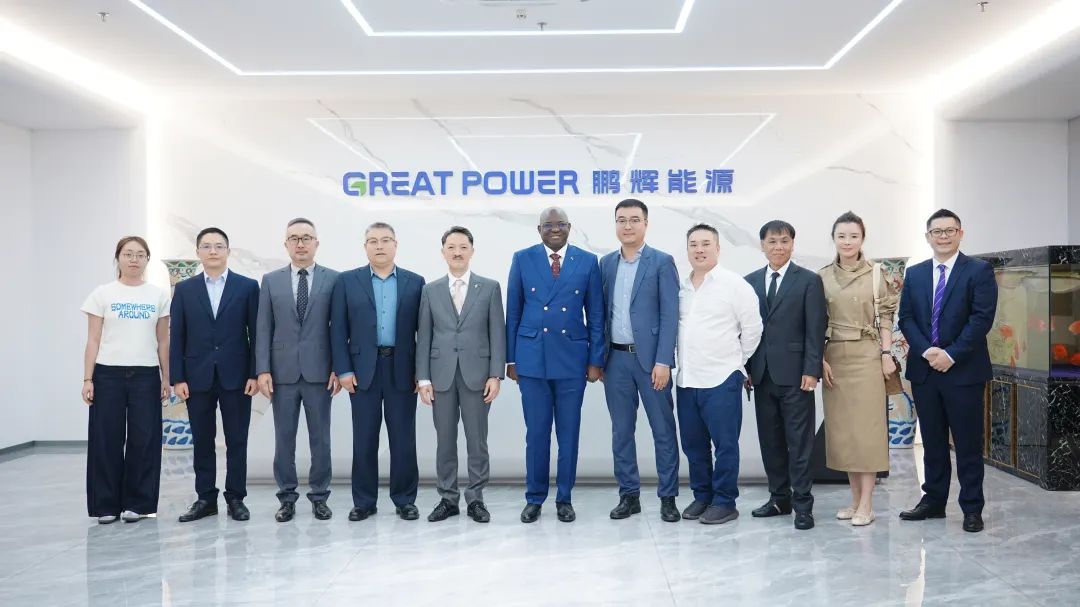 岡比亞共和國駐華大使到訪鵬輝能源，共商西非光儲(chǔ)項(xiàng)目合作